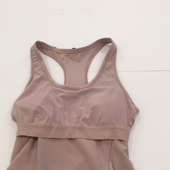 Stella McCartney Adidas Racer Back. Mauve. - Picture 5 of 7